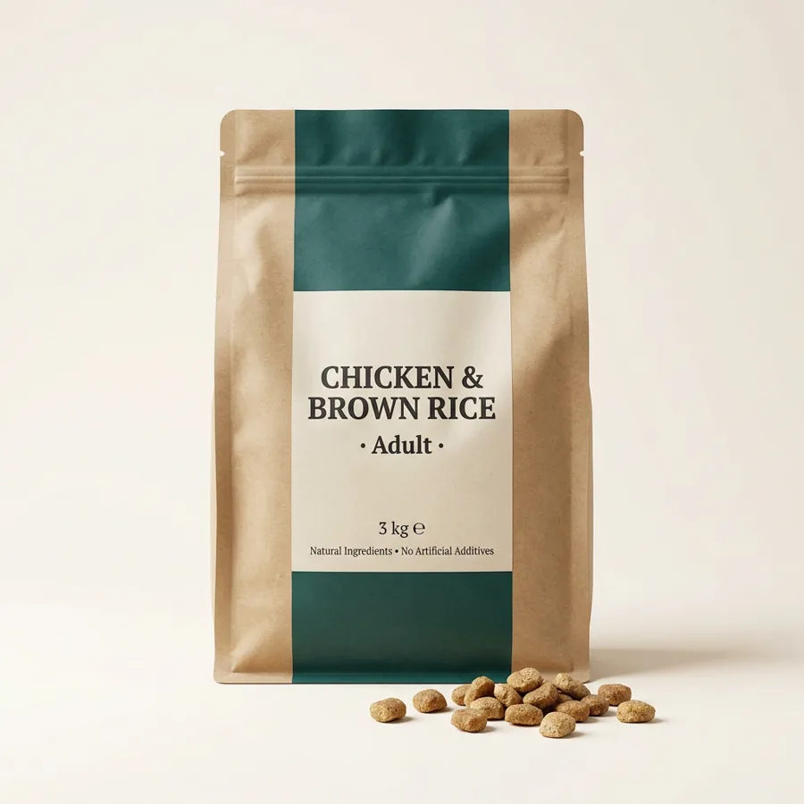 Adult Dog Food, Chicken & Brown Rice